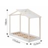 Mini Cama Montessoriana Infantil Montessoriana Infantil Montessoriana Sky Espresso Móveis - 3