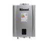 Aquecedor de Água a Gás Rinnai E17 Feh 17 Litros Bivolt Digital Prata - Glp (gás de Botijão) - 1