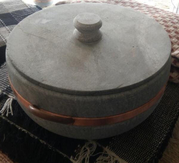 Panela de Pedra Sabão 7 litros - 5