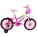 Ver imagem 2 de Bicicleta Aro 16 Cross Feminina Mila Pink Words