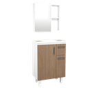 Ver imagem 1 de Conjunto Gabinete de Banheiro Gouda 60cm