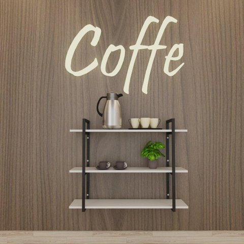 Estante cantinho do café prateleira industrial prateleira industrial Prateleira industrial suspensa