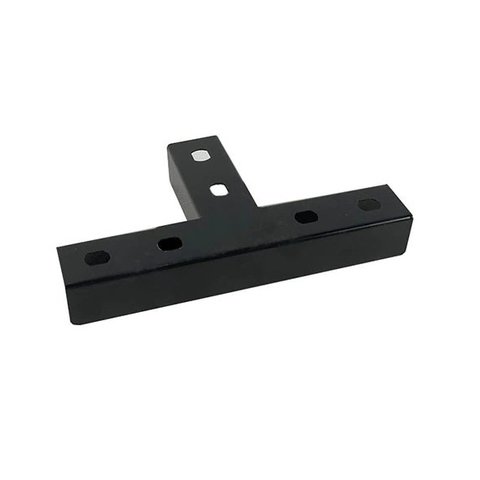 Kit 2 Junção T Perfilado 38x38mm Cor Preta