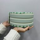 Ver imagem 5 de Painel Ripado Laminado de Eva Autocolante Flexível Rolo 5mt Verde