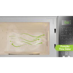 Micro-ondas Consul 32L Cor Cinza Espelhado com Menu Fácil - CMS46Ar 220V - 6