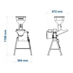 Triturador Elétrico Tramontina TRE25 Motor 2Hp Bivolt - 3