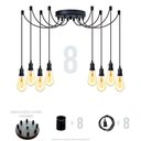 Ver imagem 6 de Lustre Aranha com 8 Pendentes de 2 M + Soquetes
