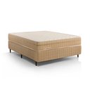Ver imagem 2 de Kit Conjunto Colchão Casal Valência Molas Ensacadas Individualmente + Box Blindado 138x61x188