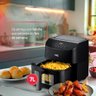 Fritadeira sem Óleo Airfryer Hq 7 Litros Digital com Visor Preto Hq-af7ldl 110v - 6