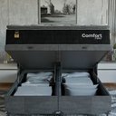 Ver imagem 6 de Cama Box Baú Queen + Colchão Comfort Class Pillow Top Preto/suede Cinza