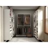 CLOSET COMPLETO - COM PRATELEIRAS, GAVETEIROS, NICHOS E CABIDEIROS - 1