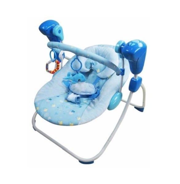 Cadeirinha de Balanço Swing Azul Color Baby - 1