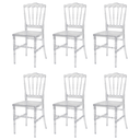 Ver imagem 1 de Kit 6 Cadeiras Dior Policarbonato Sala Cozinha Jantar Restaurante Eventos Festas - Mercado Cadeiras