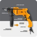 Ver imagem 6 de Parafusadeira Furadeira de Impacto 3/8 700W 127V Wap