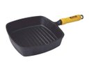 Ver imagem 1 de Frigideira Ferro Fundido Frisada Cook Grill - 22x22cm