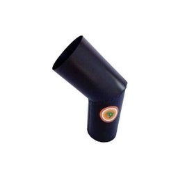 Curva Para Tubo De Chaminé Preto Diâmetro 20cm - 1