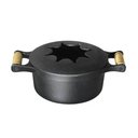 Ver imagem 3 de Fondue A Álcool Completo Em Ferro Fundido Santana 18 Cm