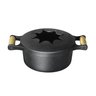 Fondue A Álcool Completo Em Ferro Fundido Santana 18 Cm - 3