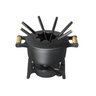 Fondue A Álcool Completo Em Ferro Fundido Santana 18 Cm - 1
