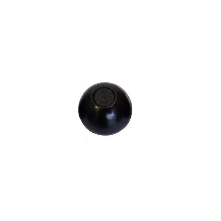 Bola de Arremesso Ferro Fundido Treinamento Funcional 3Kg