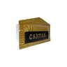 Caixa Correio Tijolinho Aço Carbono 15x25x12cm - 1