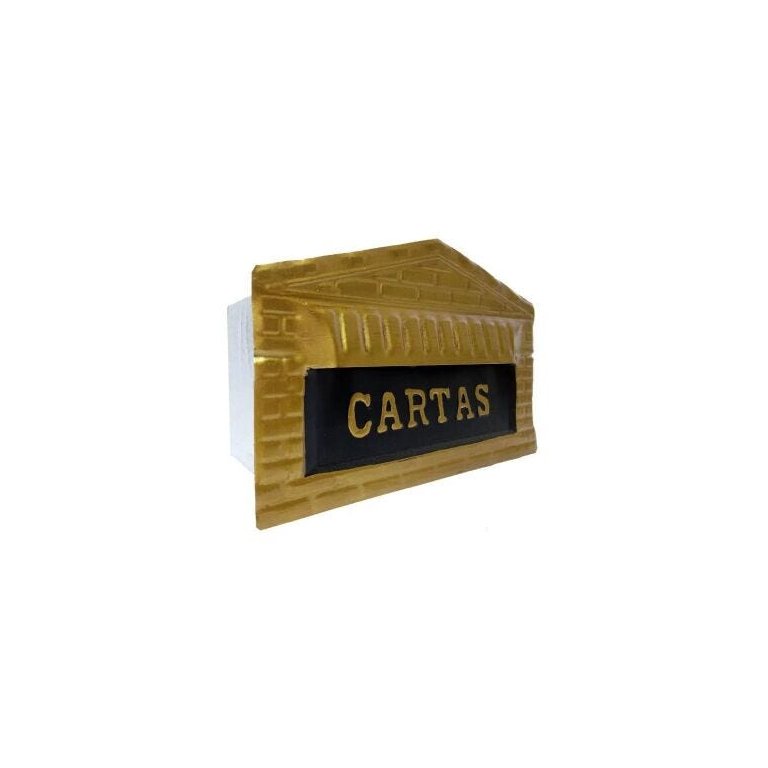 Caixa Correio Tijolinho Aço Carbono 20x25x12cm Caixa Correio Tijolinho Aço Carbono 20x25x12cm