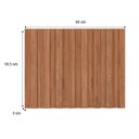 Ver imagem 3 de Painel Ripado Milla Nogal 80cm Carraro