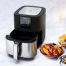 Fritadeira Ultra Digital 2 em 1 Inox 4,8L Oster com Painel Touch - 220V - 6