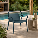 Ver imagem 1 de Poltrona para Jardim 76cm x 62cm Enjoy Azul/Aura