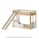 Ver imagem 7 de Beliche Montessoriana com Led, Janela e Escorregador New Garden Casatema MadeiraOriginals