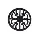 Ver imagem 1 de Rosácea Decoração Ferro Fundido Margarida Grade Portão 22cm