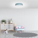 Ver imagem 2 de Luminária Plafon Moon Med 40cm 3 Lamp E27 Erva Doce - 1106 Med Evd