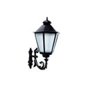 Ver imagem 1 de Luminária Colonial com Braço Italiana Grande Alumínio 99cm