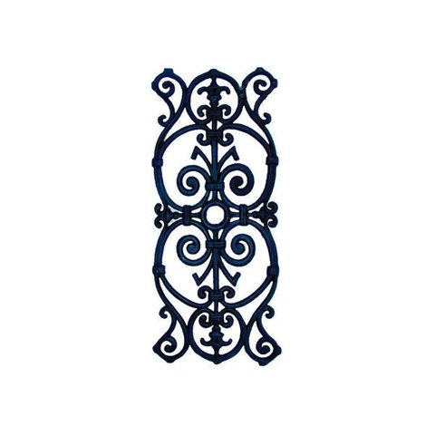 Grade Ferro Fundido Portuguesa Sacada Varanda Escada 72x32cm