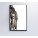Ver imagem 2 de Quadro Face Buda 60x90 Cm Tecido Canvas