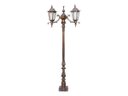 Ver imagem 1 de Poste Verona Mini para Jardim de Alumínio 02 Luminária 1,42m