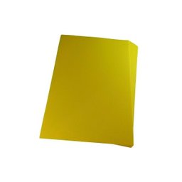 Capa para encadernação A4 Amarela PP Line 0,30mm 100un - 1
