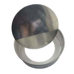 Forma de Bolo Assadeira Alta Fundo Falso em Alumínio 20cm - 2