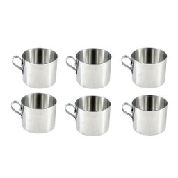 Kit Caneca Reforçada de Alumínio para Escolas (6 Unid) 700ml - 1
