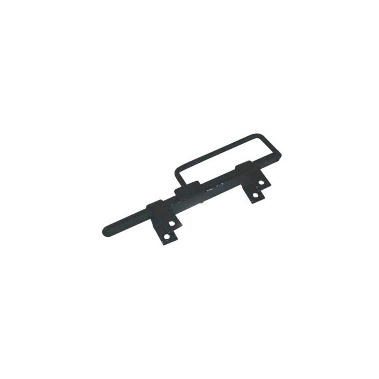 Trinco Cavalo com Alça Para Portão e Porteira Aço Preto 280Mm