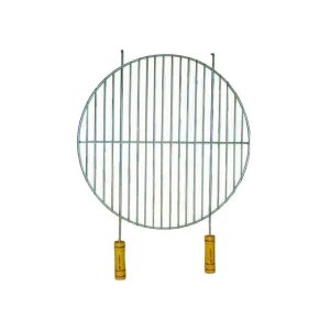 Grelha Redonda Galvanizada para Churrasqueira 45cm Diâmetro