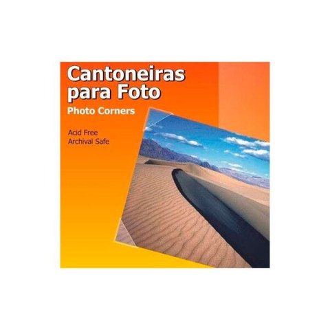 Cantoneiras para Moldura de Foto Transparente 250 Cantoneiras