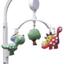 Ver imagem 2 de Móbile Musical Dinossauros Berço Quarto Bebê Unissex