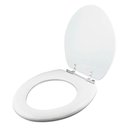 Ver imagem 2 de Acento Sanitário Almofadado Ravena Branco para Vaso Deca