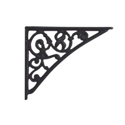 Cantoneira Mão Francesa Nº 03 12x15cm Ferro Fundido em Hera - 1