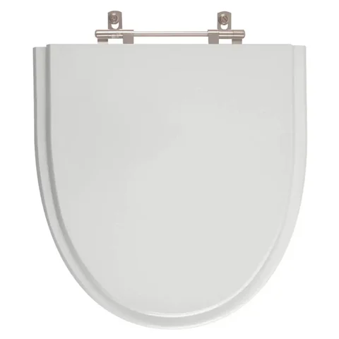 Assento Sanitário Poliester Studio Cinza Platina para vaso Incepa