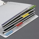 Ver imagem 2 de Marcador Páginas Index Tabs Bilateral Colorido 24 Unidades