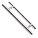 Ver imagem 3 de Puxador Inox Escovado Redondo 40cm Todas Portas