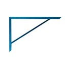 Ver imagem 1 de Suporte Prateleira Mão Francesa Cantoneira Medidas: 26x2x33