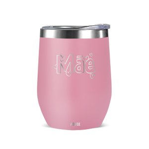 Copo Térmico Aduze Cuia Classic Mãe 300ml - Rosa